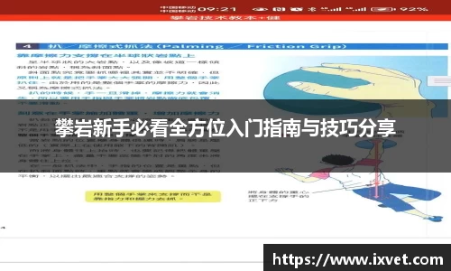 攀岩新手必看全方位入门指南与技巧分享